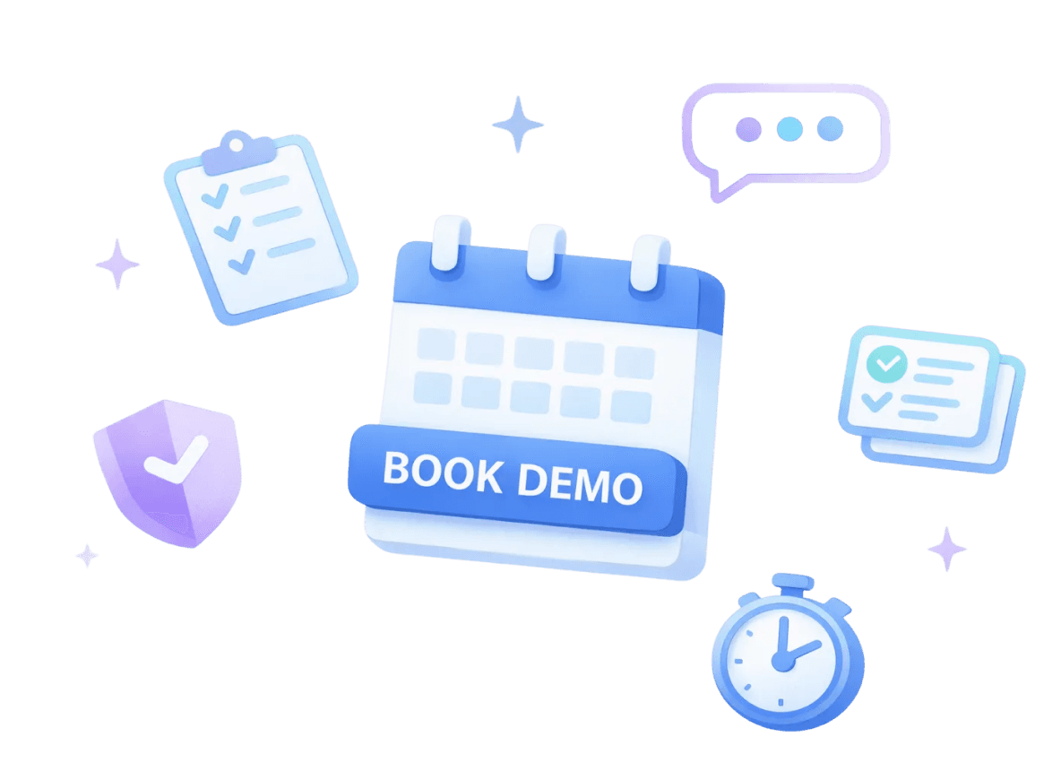 Book Demo - calendar and tools